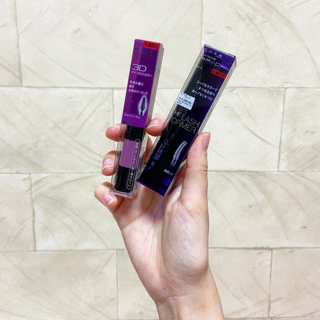 3Dアイブロウカラー/KATE/眉マスカラを使ったクチコミ（1枚目）