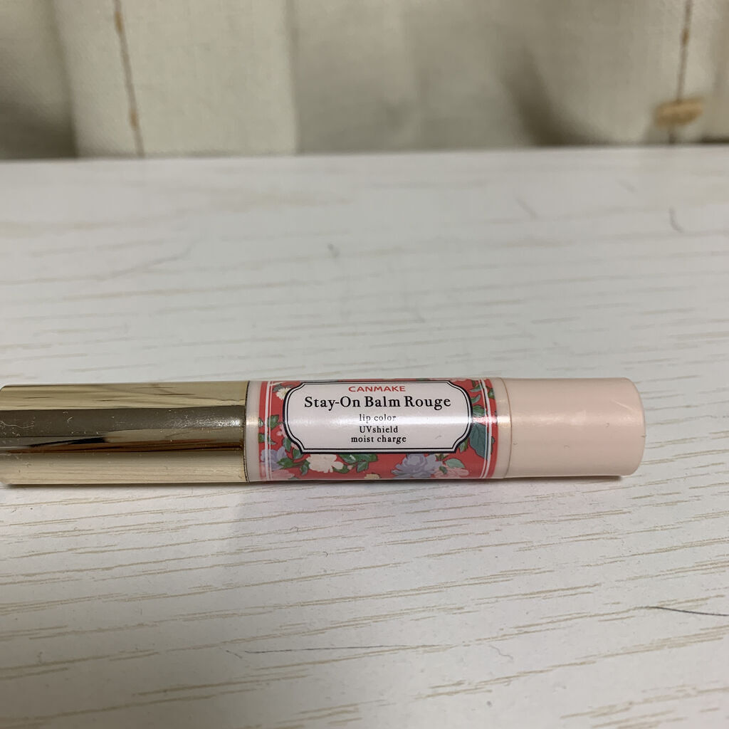 ステイオンバームルージュ 03 タイニースウィートピー/キャンメイク/口紅を使ったクチコミ（1枚目）