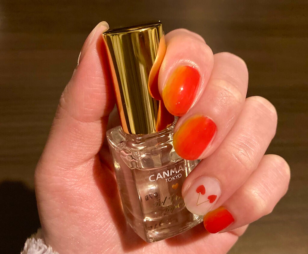 ジェルボリュームトップコート/キャンメイク/ネイルトップコートを使ったクチコミ(1枚目)