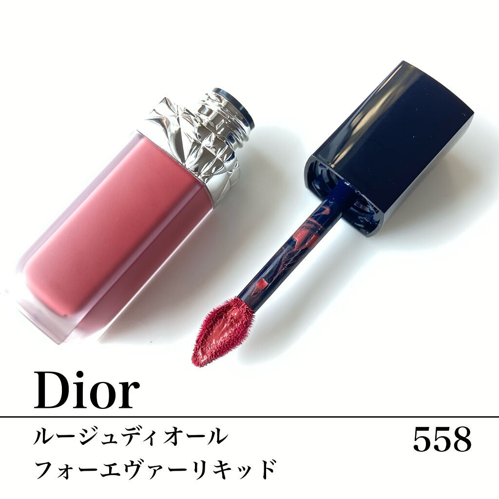 ルージュ ディオール フォーエヴァー リキッド/Dior/口紅を使ったクチコミ（1枚目）