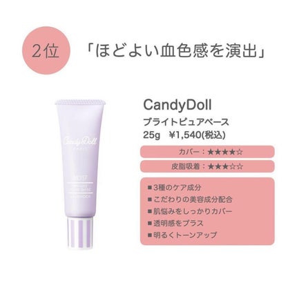 グロウルミナイザー UV/excel/化粧下地を使ったクチコミ(6枚目)