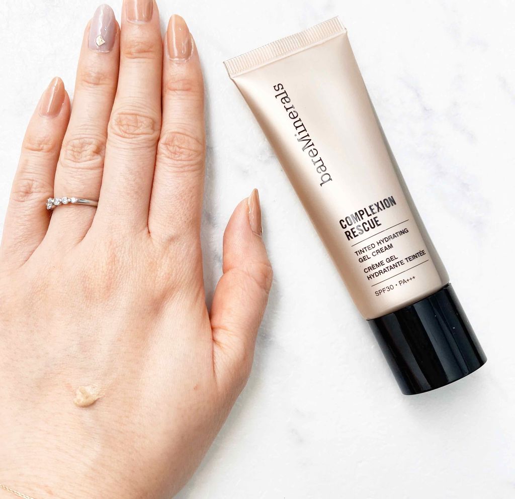 CR ティンテッド ジェル クリーム/bareMinerals/化粧下地を使ったクチコミ（2枚目）