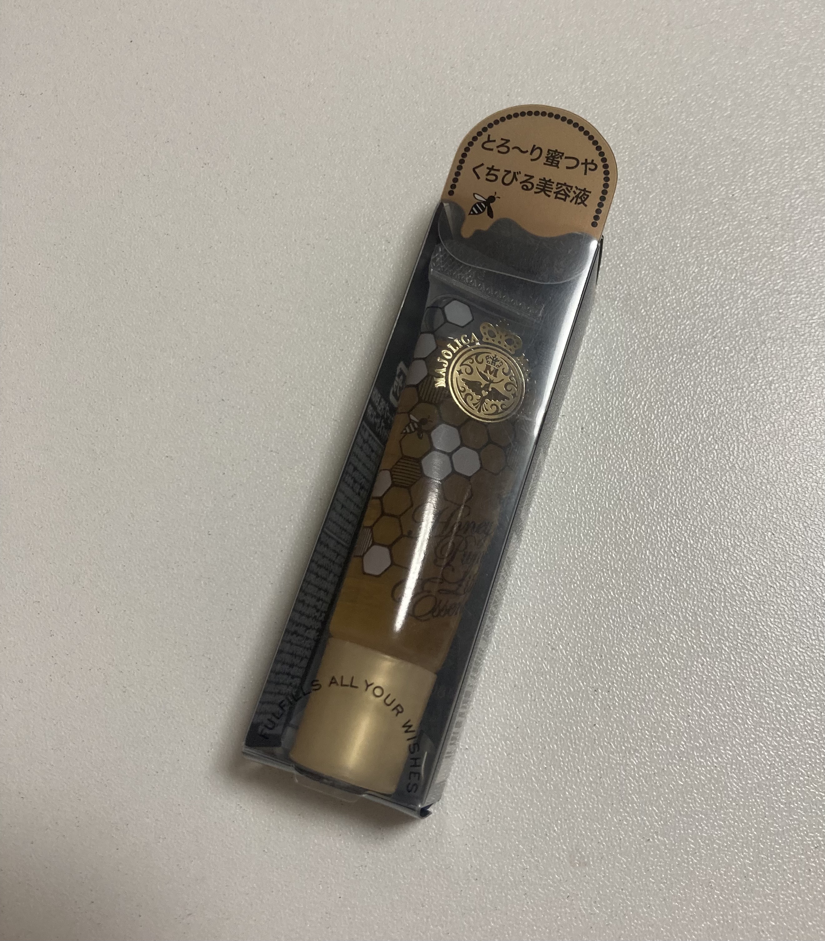 ハニーポンプ リップエッセンス/MAJOLICA MAJORCA/リップ美容液を使ったクチコミ（1枚目）