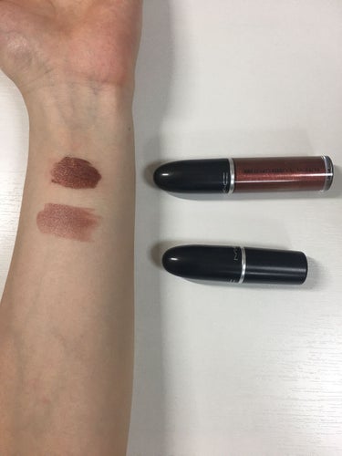 オーデイシャスリップスティック/NARS/口紅を使ったクチコミ（3枚目）