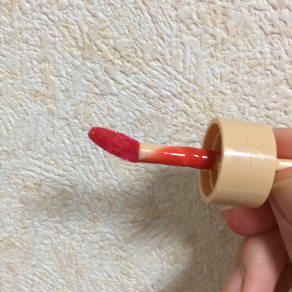 ディアダーリン ウォータージェルティント (アイスティント)/ETUDE/口紅を使ったクチコミ(2枚目)