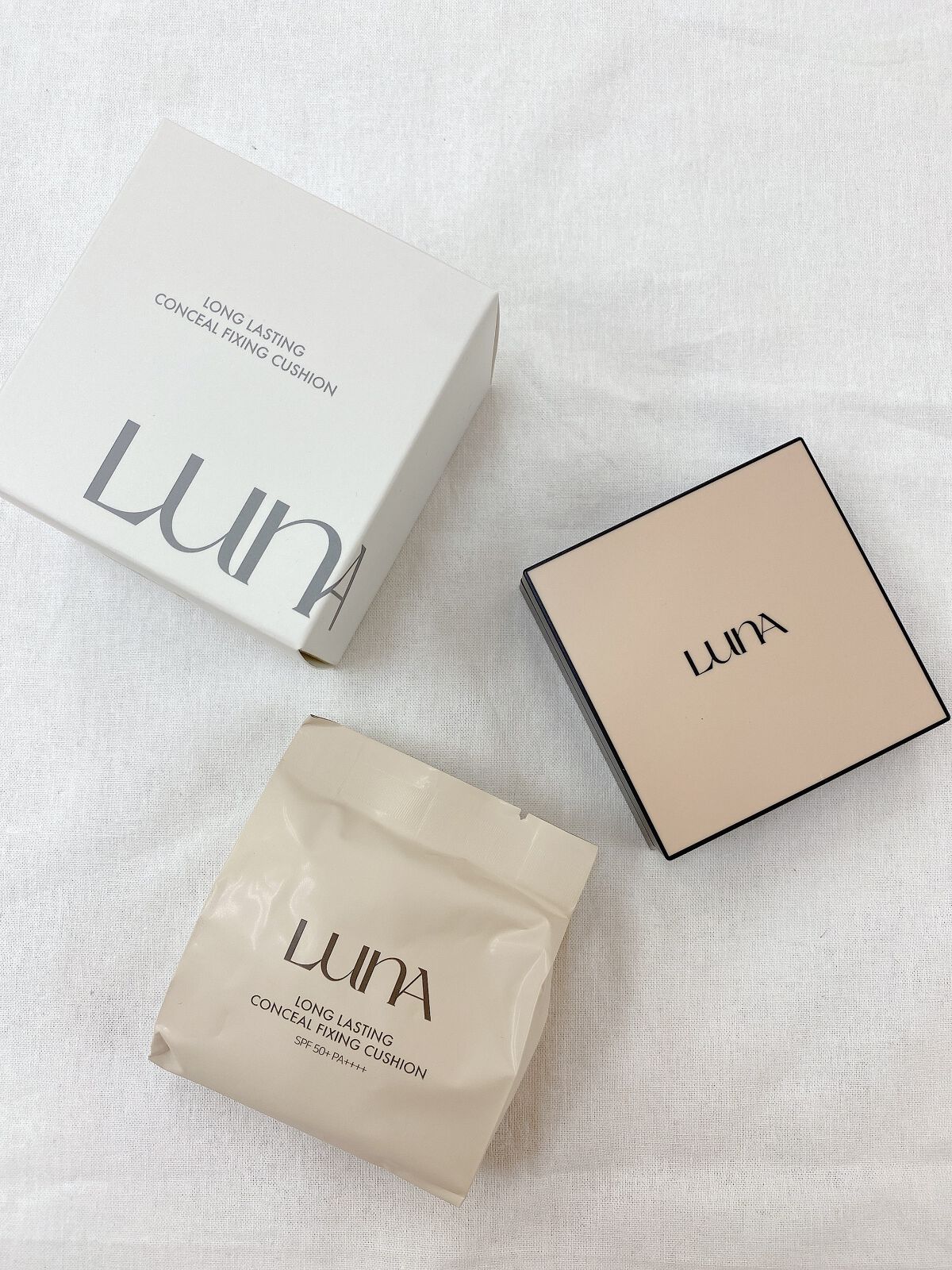  ロングラスティングコンシールフィクシングクッション /LUNA/クッションファンデーションを使ったクチコミ（2枚目）