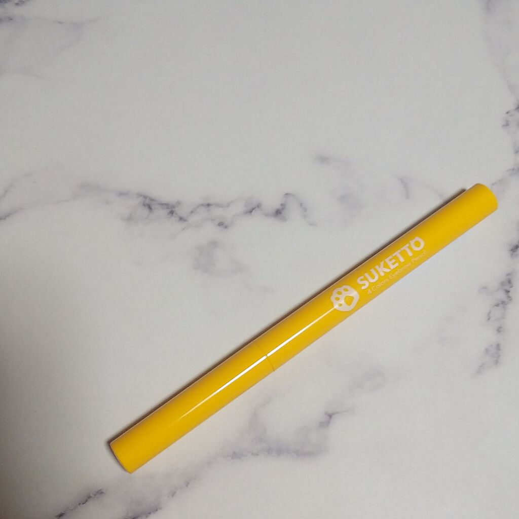 4色アイブロウペンシル/SUKETTO/アイブロウペンシルを使ったクチコミ(2枚目)