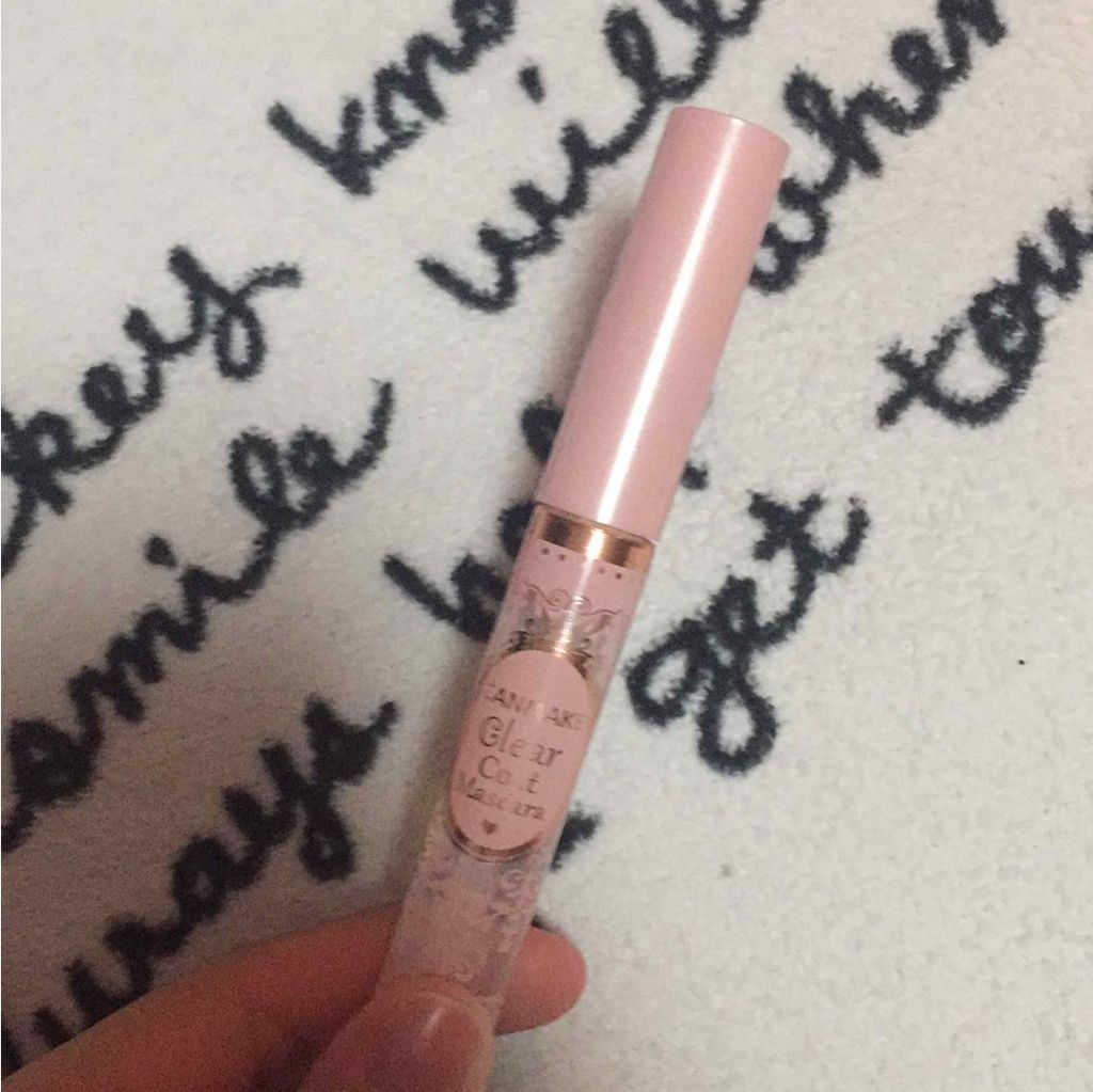 クリアコートマスカラ/キャンメイク/マスカラトップコートを使ったクチコミ（1枚目）