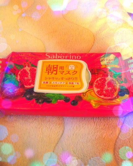 目ざまシート 完熟果実の高保湿タイプ/サボリーノ/シートマスク・パックを使ったクチコミ(1枚目)