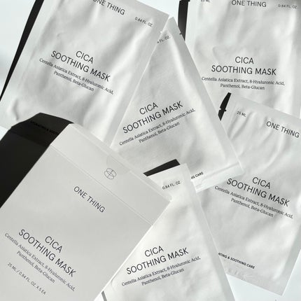 CICAスージングマスク/ONE THING/シートマスク・パックを使ったクチコミ(1枚目)
