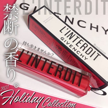 GIVENCHY ランテルディ ソリッド パフュームのクチコミ「
ジバンシイの名品、禁断の香り❤️
限定スティックタイプでいつでもそばに。


GIVENCH.....」（1枚目）