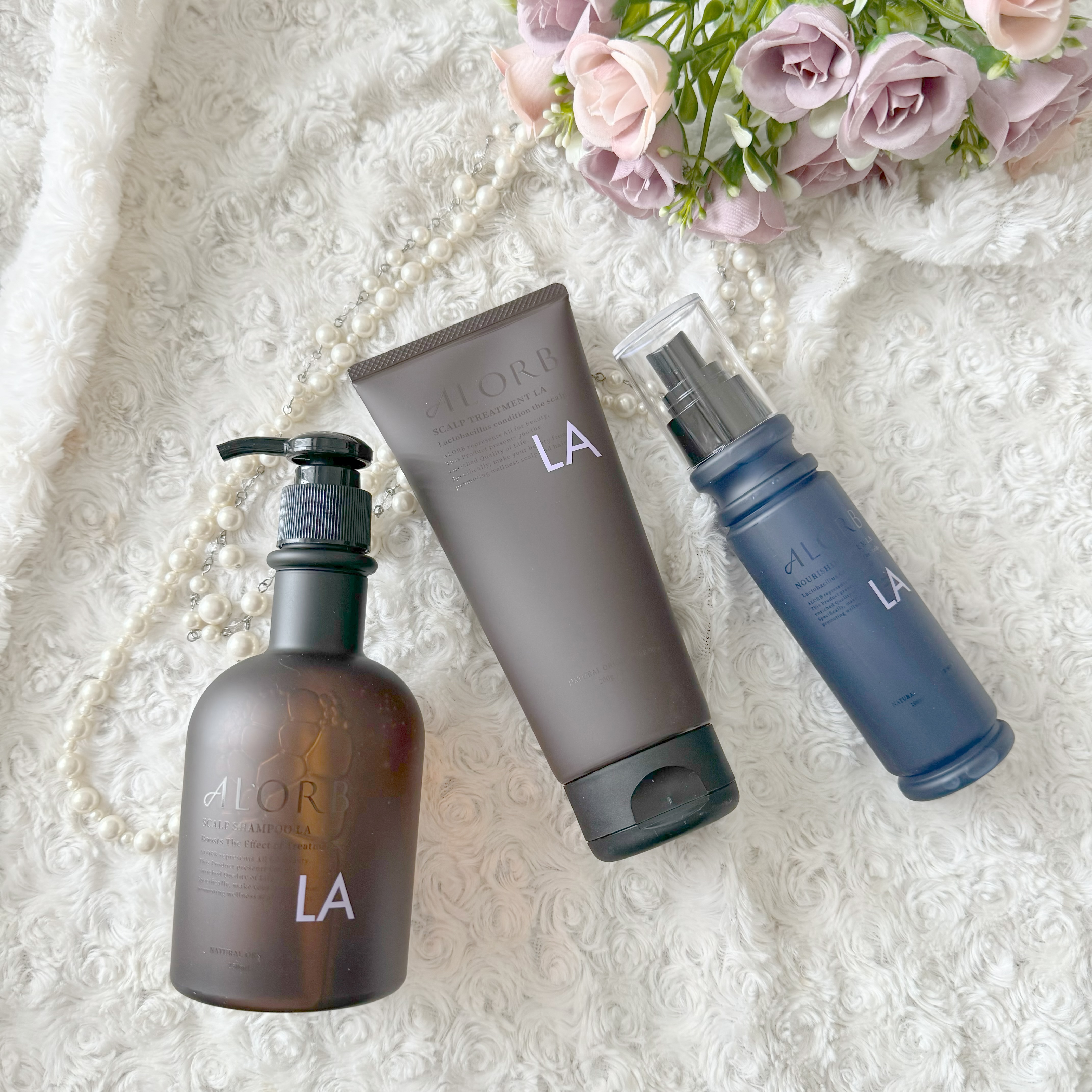 ナリッシングセラムLA/ALORB/頭皮ローションを使ったクチコミ（1枚目）