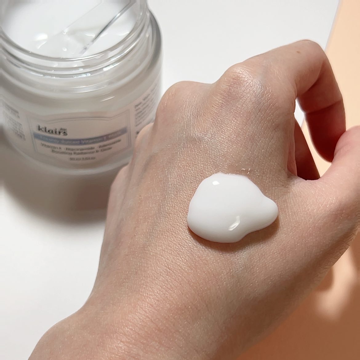 フレッシュリージュースドビタミンEマスク(90g)/Klairs/フェイスクリームを使ったクチコミ（3枚目）