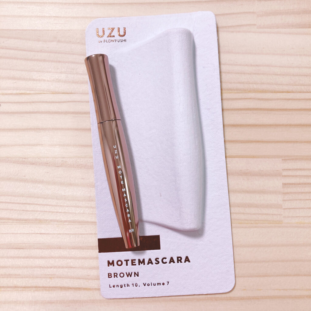 MOTE MASCARA™ (モテマスカラ) BROWN/UZU BY FLOWFUSHI/マスカラを使ったクチコミ（2枚目）
