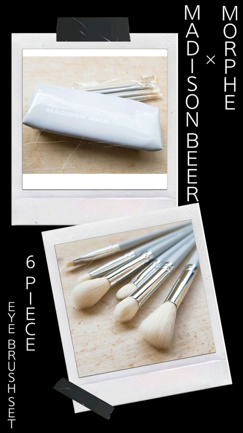 MORPHE×MADISON BEER ／CHANNEL SURFING  6-PIECE EYE BRUSH SET/Morphe/メイクブラシを使ったクチコミ（1枚目）