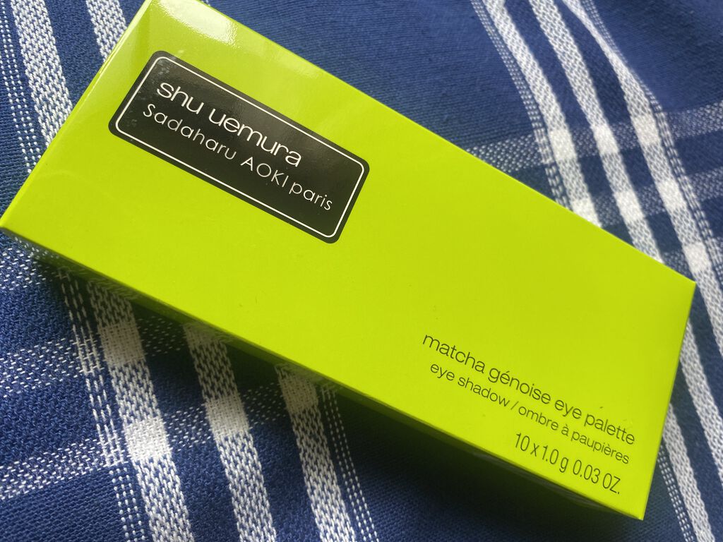 マッチャ ジェノワーズ アイ パレット /shu uemura/アイシャドウパレットを使ったクチコミ（3枚目）