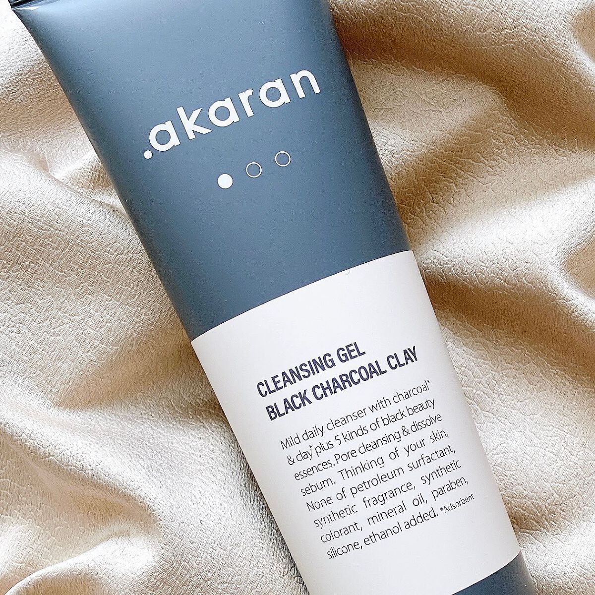 ブラックジェルクレンジング/.akaran/クレンジングジェルを使ったクチコミ（2枚目）