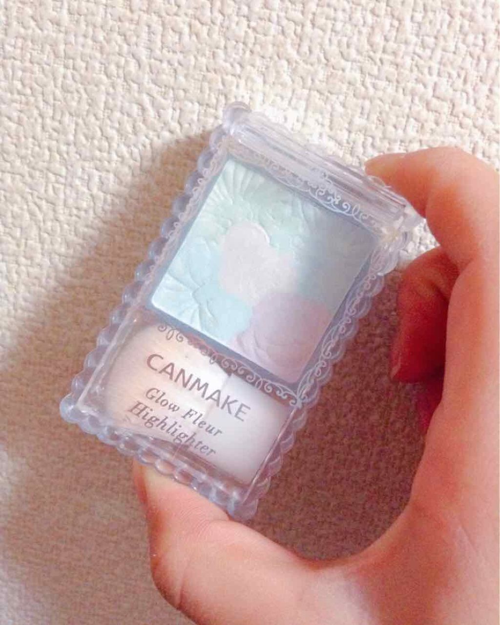 グロウフルールハイライター/キャンメイク/パウダーハイライトを使ったクチコミ(1枚目)