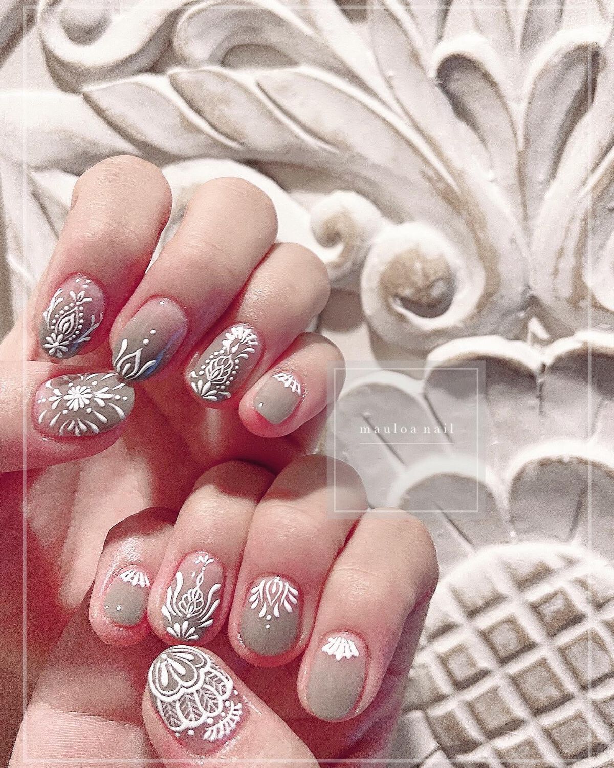 mauloa_nail on LIPS 「・ペイントアート🎨❤️ありがとうございました🥺✨・ネイルやり方..」(1枚目)