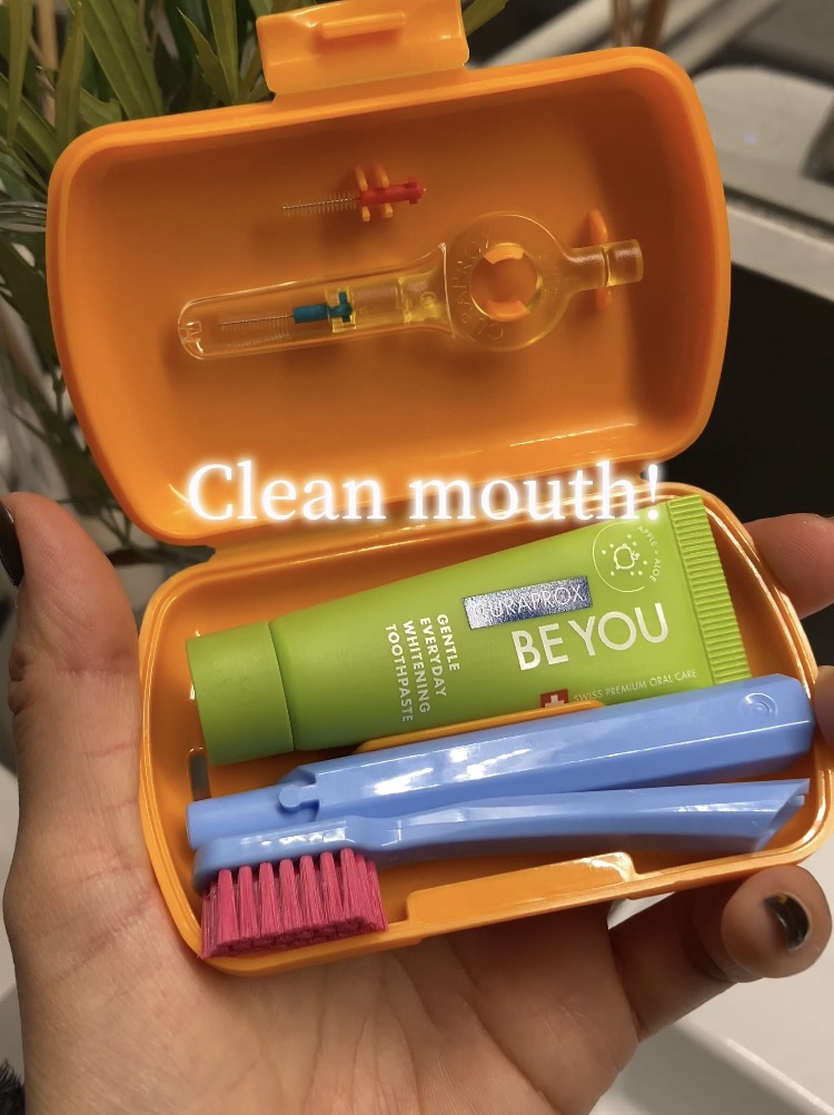 トラベルセット　クラプロックスビーユー/CURAPROX/歯ブラシを使ったクチコミ（2枚目）