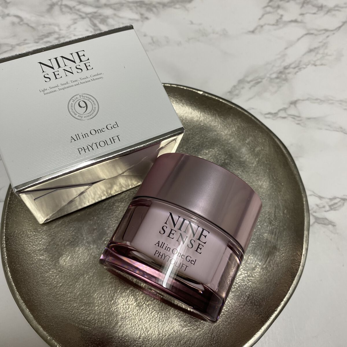 ナインセンス オールインワンジェル/NINE SENSE PHYTOLIFT/オールインワン化粧品を使ったクチコミ（1枚目）