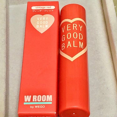 VERY GOOD BALM/WEGO/リップケア・リップクリームを使ったクチコミ（1枚目）