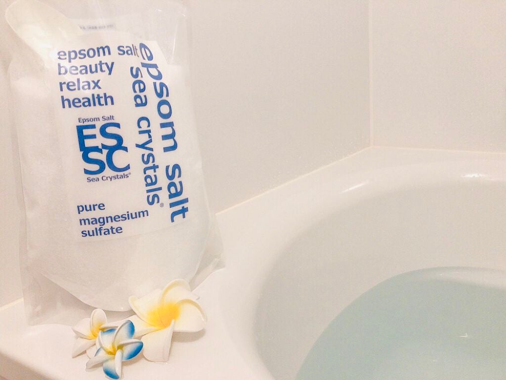 シークリスタルス エプソムソルト オリジナル/sea crystals/無機塩系入浴剤を使ったクチコミ(4枚目)