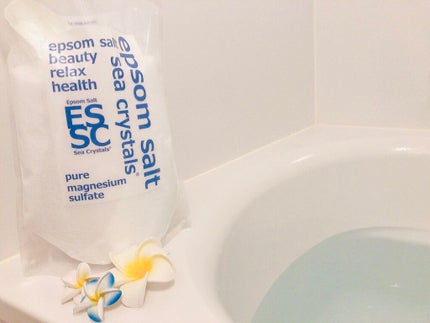 シークリスタルス エプソムソルト オリジナル/sea crystals/無機塩系入浴剤を使ったクチコミ(4枚目)