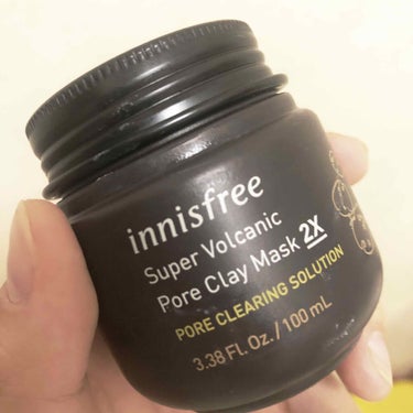 スーパーヴォルカニック　ポア　クレイマスク/innisfree/洗い流すパック・マスクを使ったクチコミ（1枚目）