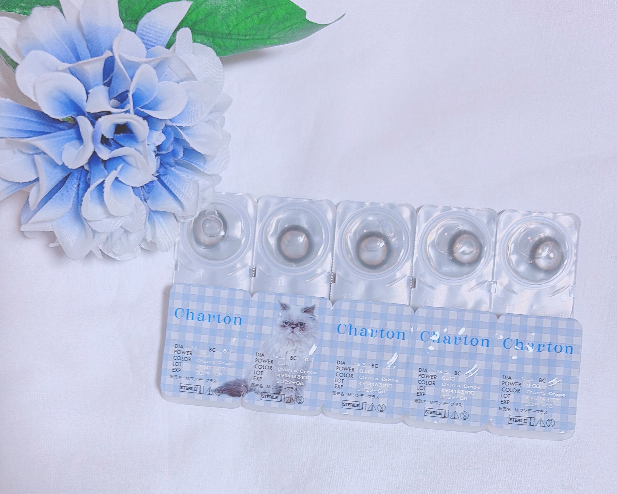 Charton 1day/Charton/ワンデー（１DAY）カラコンを使ったクチコミ（2枚目）