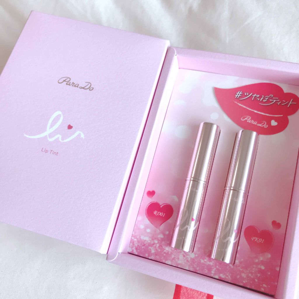 リップティント/パラドゥ/口紅を使ったクチコミ（1枚目）