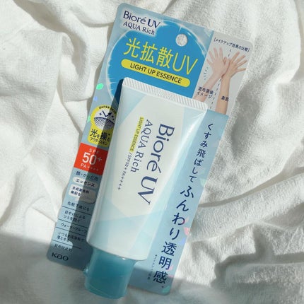 ビオレUV アクアリッチ ライトアップエッセンス/ビオレ/日焼け止めクリームを使ったクチコミ(2枚目)