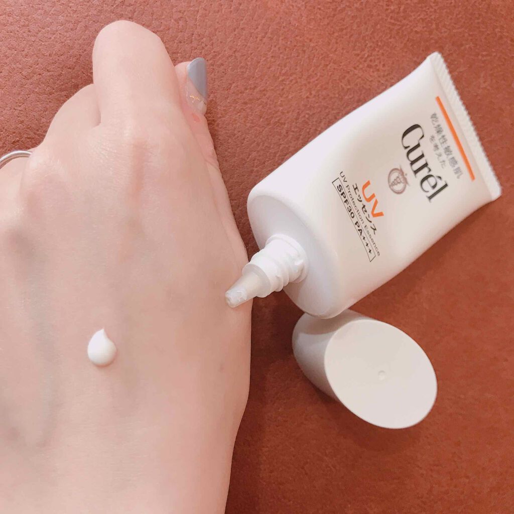 UVエッセンス SPF30/キュレル/日焼け止め・UVケアを使ったクチコミ（2枚目）