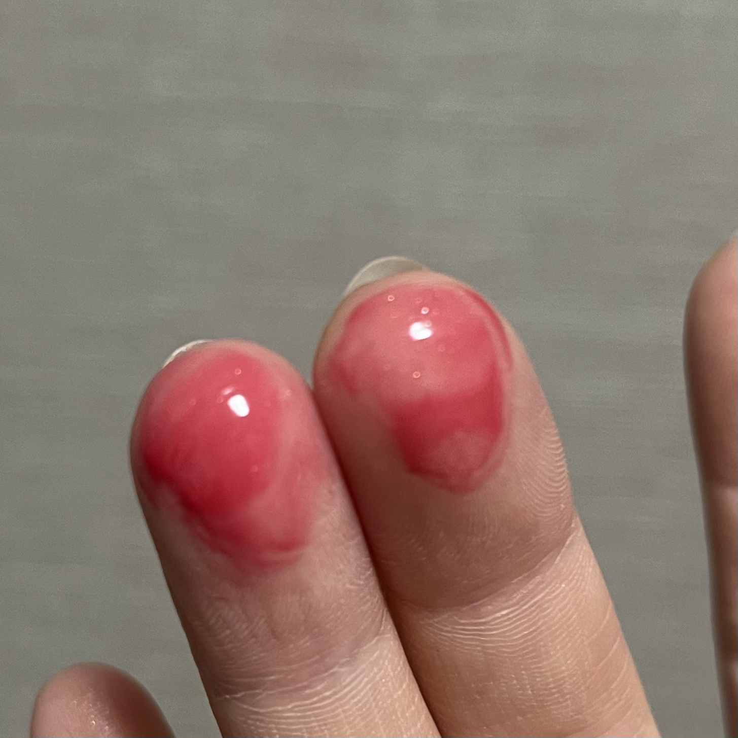 ケイト バーチャルリップバーム EX-1 バーチャル夜市の林檎飴(限定) 3.1g/KATE/リップバームを使ったクチコミ（2枚目）