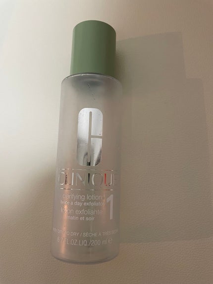 クラリファイング ローション 1/CLINIQUE/拭き取り化粧水を使ったクチコミ(1枚目)