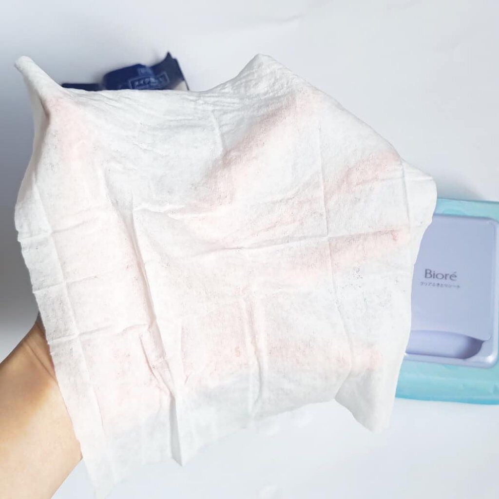 クリアふきとりシート/ビオレ/クレンジングシートを使ったクチコミ(2枚目)
