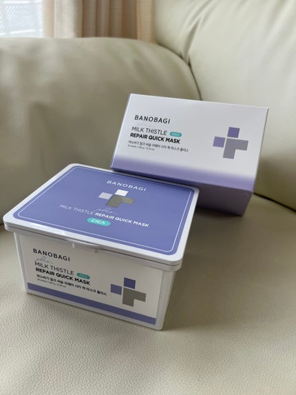 ミルクシスルリペアシカクイックマスクプラス/BANOBAGI/シートマスク・パックを使ったクチコミ(1枚目)