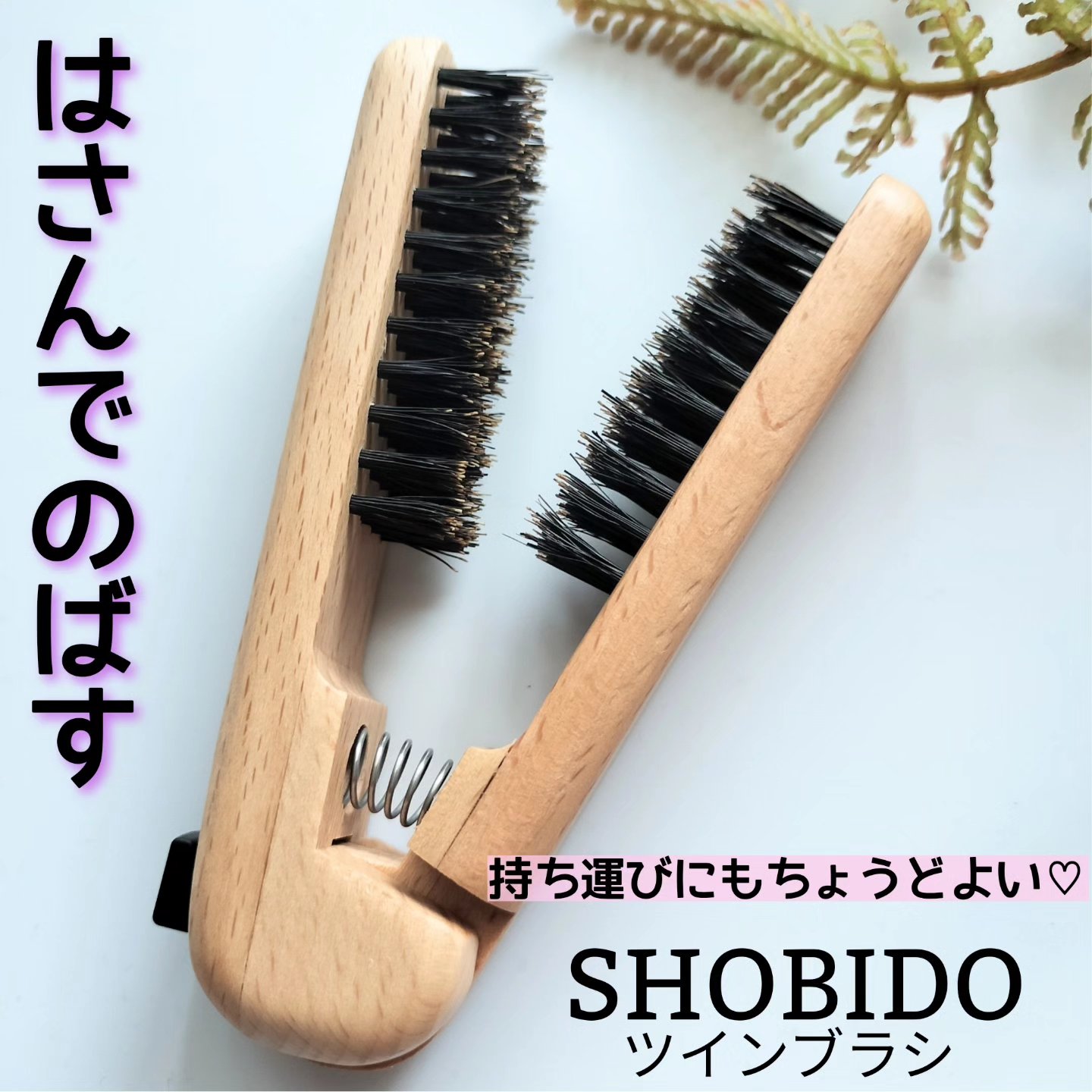 SPVミニツインブラシ/SHOBIDO/ヘアブラシを使ったクチコミ（1枚目）