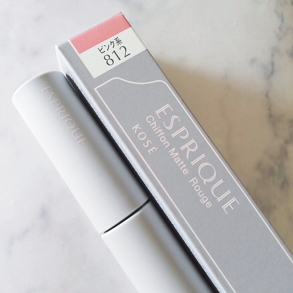 シフォンマット ルージュ/ESPRIQUE/口紅を使ったクチコミ(2枚目)