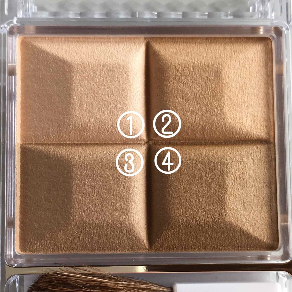 ミックスカラーチーク/CEZANNE/パウダーチークを使ったクチコミ(2枚目)