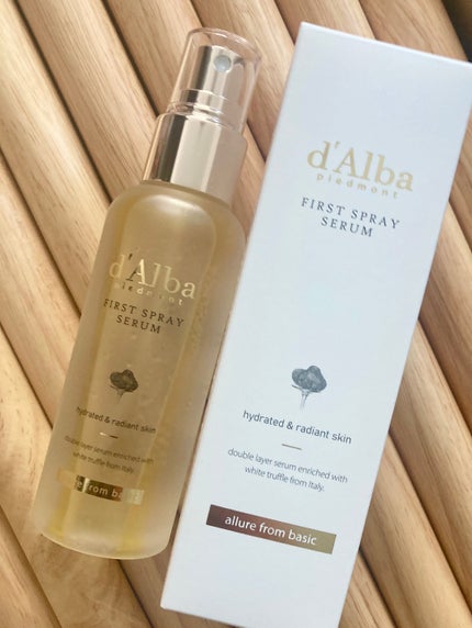ダルバ ホワイトトリュフファーストスプレーセラム/ダルバ/ミスト状化粧水を使ったクチコミ(1枚目)