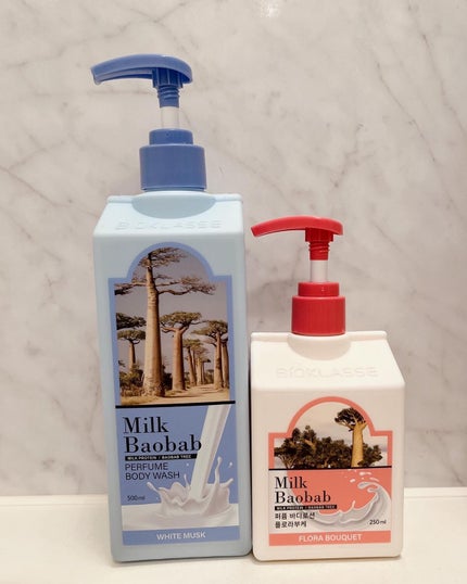 ミルクバオバブ パフュームボディローション ホワイトムスク/ミルクバオバブ/ボディローションを使ったクチコミ(1枚目)