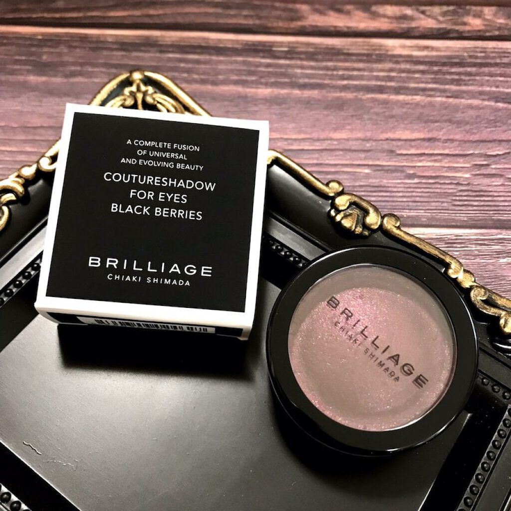 クチュールシャドーフォーアイズ ブラックベリー /ブリリアージュ/ジェル・クリームアイシャドウを使ったクチコミ（1枚目）
