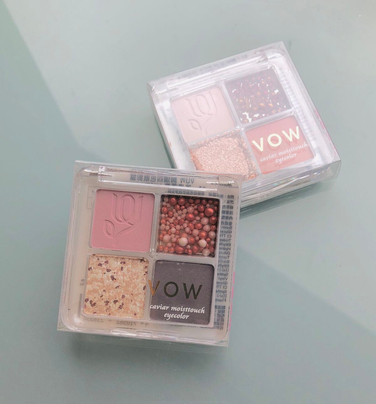 キャビアモイストタッチアイカラー /VOW/アイシャドウパレットを使ったクチコミ(1枚目)