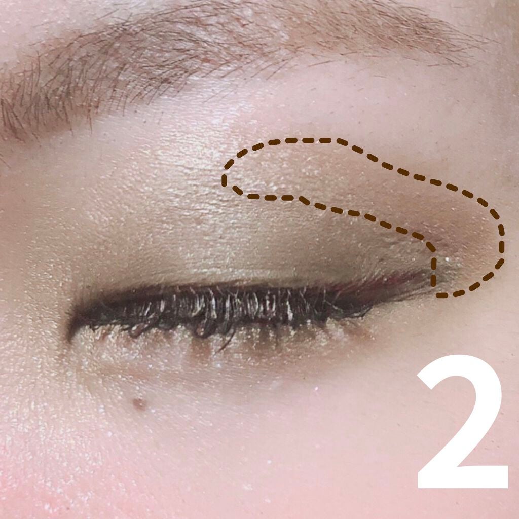 クリーミータッチライナー/キャンメイク/ジェルアイライナーを使ったクチコミ(6枚目)