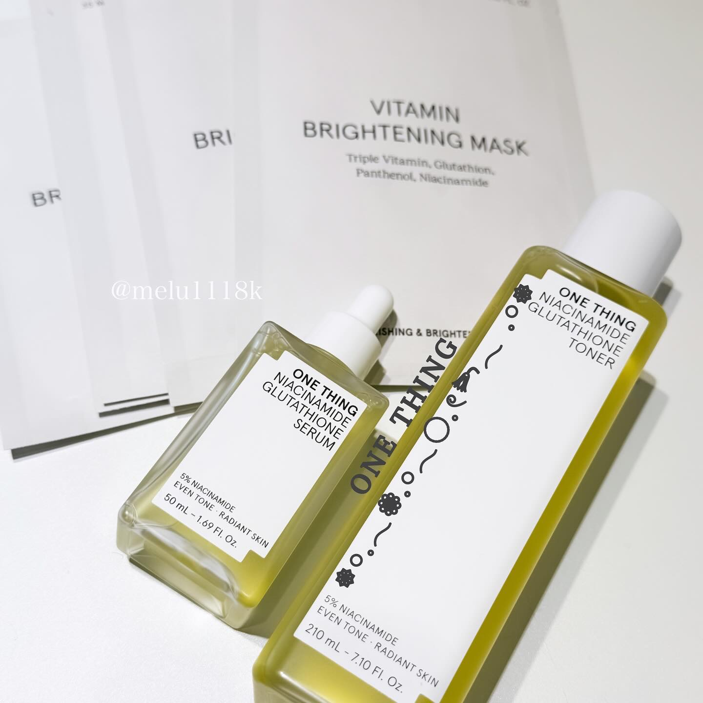 ビタミンブライトニングマスク/ONE THING/シートマスク・パックを使ったクチコミ（1枚目）