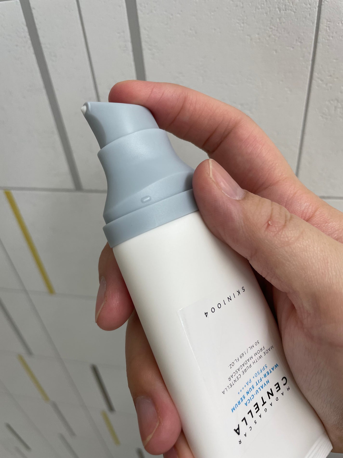 ヒアルーシカ ウォーターフィット サンセラム/SKIN1004/日焼け止めローションを使ったクチコミ(4枚目)