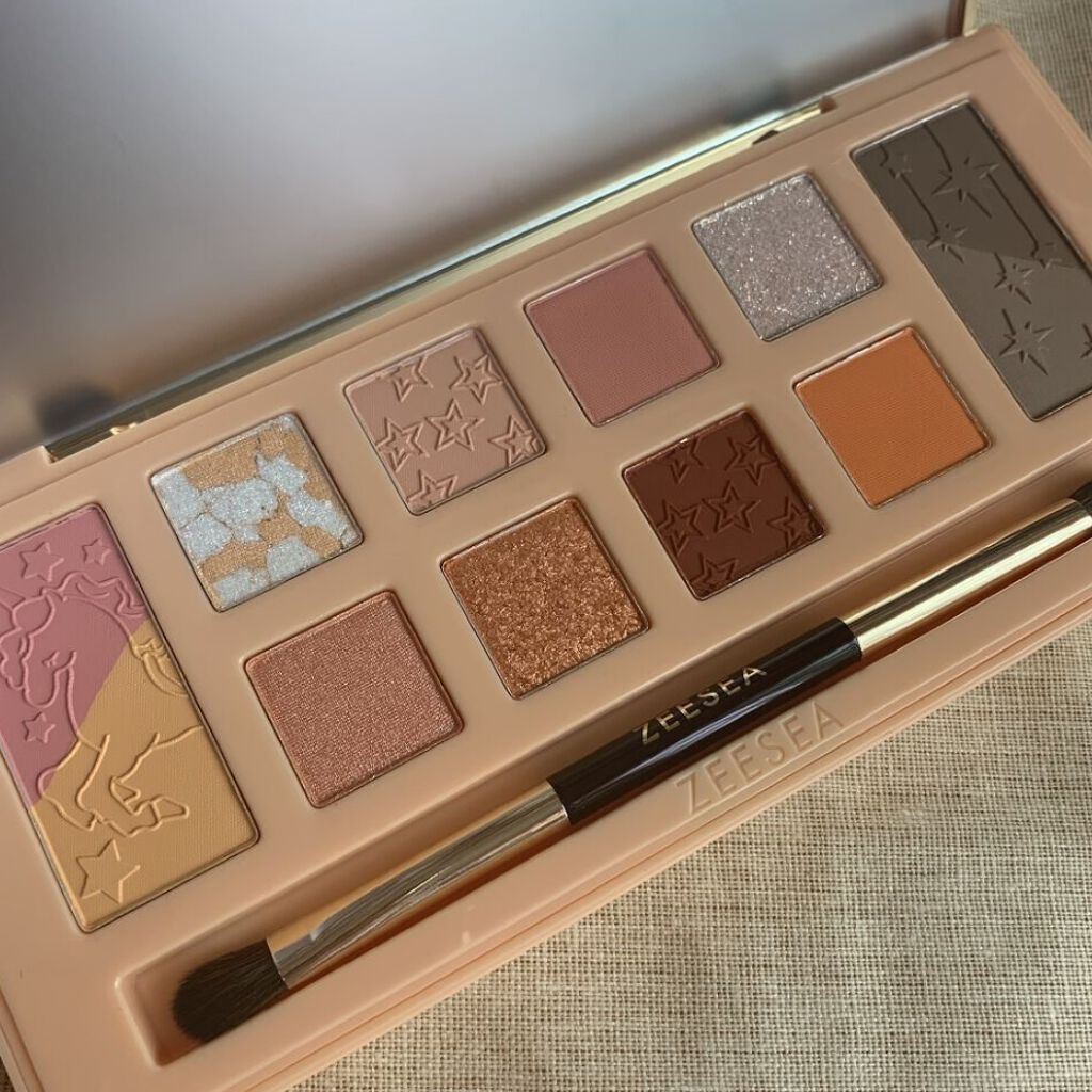 ZEESEA「ファンタジーパーク」12色アイシャドウパレット/ZEESEA/アイシャドウパレットを使ったクチコミ（3枚目）