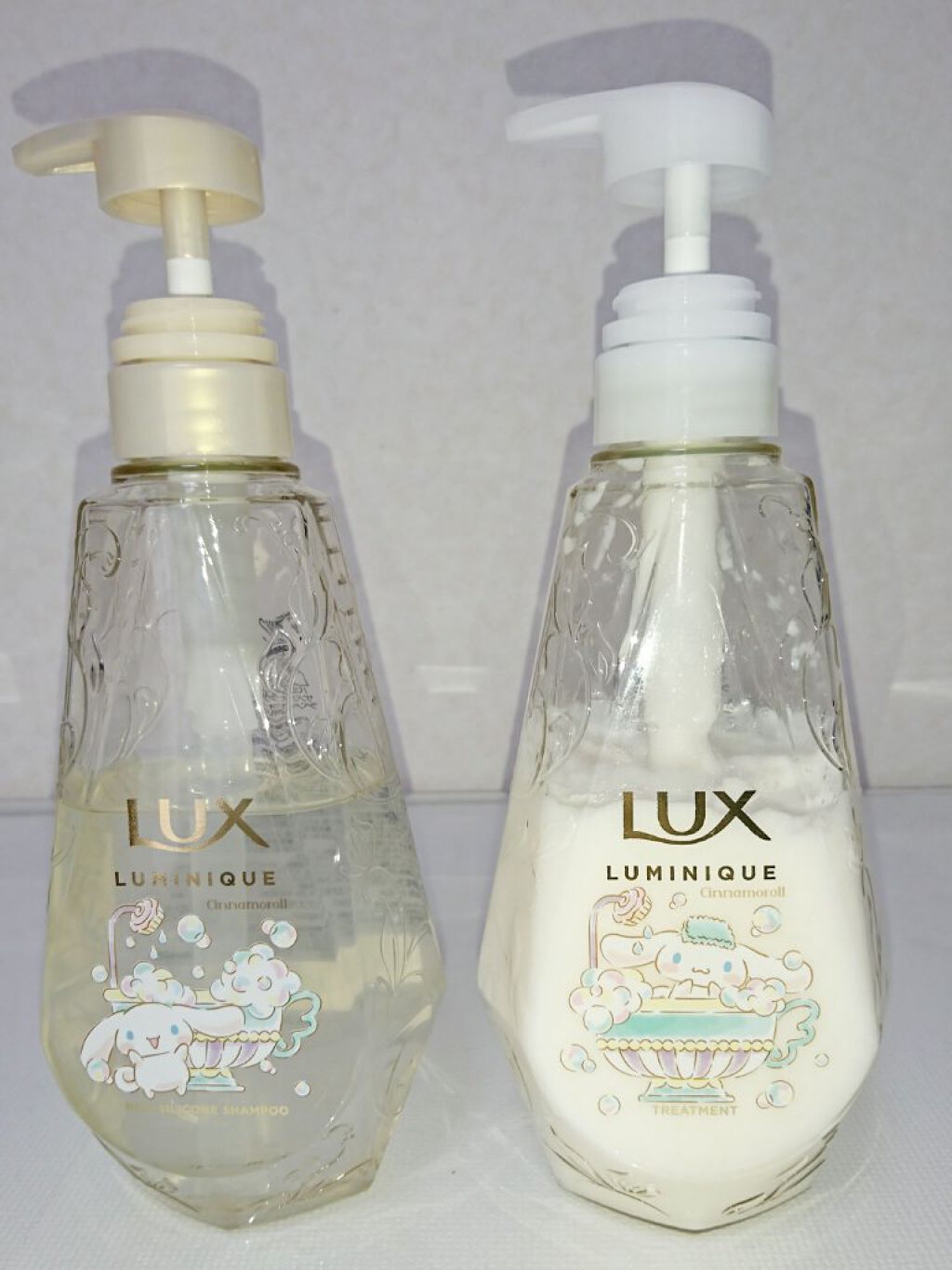 LUX ルミニーク ボタニカルピュア ポンプペア シナモロール コラボデザイン LUX