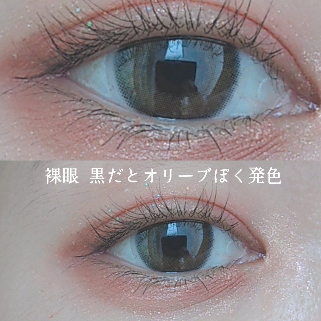 シルエットマンスリー 03 シアーブラウン/LensVery/１ヶ月（１MONTH）カラコンを使ったクチコミ（3枚目）